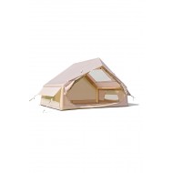 6 Kişilik 4 Mevsim Su Geçirmez Şişme Kamp Çadırı 210D Oxford Kumaş 8 M2 310x245x142 cm