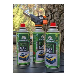 Pürmüz Siboplu Gaz Kartuşu 227 gr 3 Adet