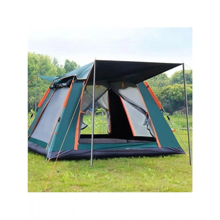 8 Kişilik Tenteli Otomatik Kamp Çadırı 270X270X170