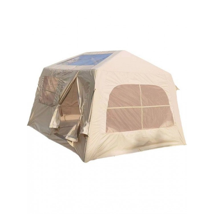 6 Kişilik Şişme Tenteli Yağmura Dayanıklı Kamp Çadırı 250X200X180
