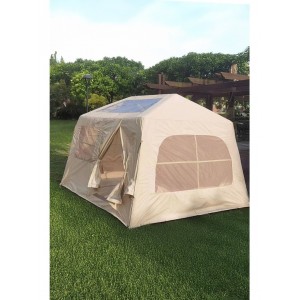 6 Kişilik Şişme Tenteli Yağmura Dayanıklı Kamp Çadırı 250X200X180