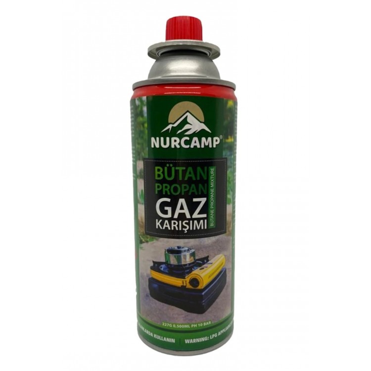 Bütan Propan Gaz Kartuşu 227 G | NURCAMP