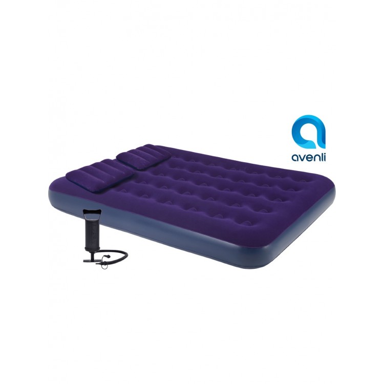 Çift Kişilik Şişme Yatak Seti (Pompa ve Iki Yastık Dahil)