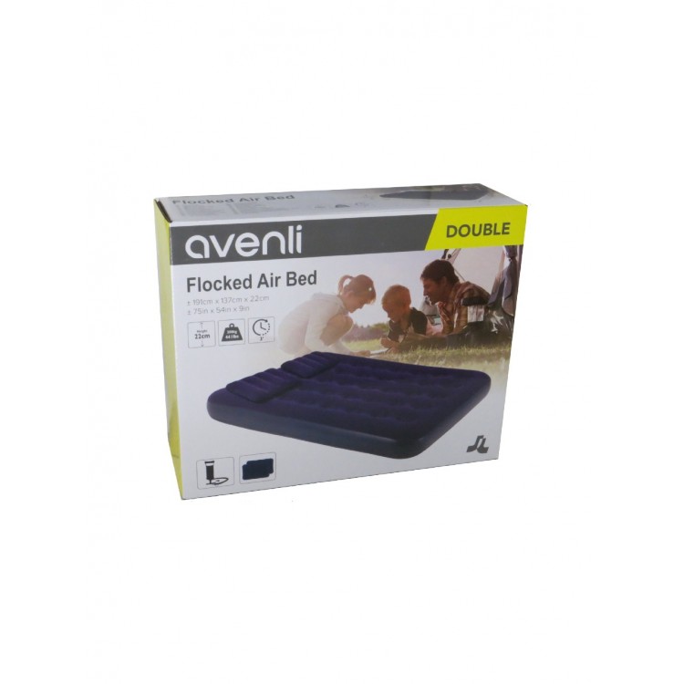 Çift Kişilik Şişme Yatak Seti (Pompa ve Iki Yastık Dahil)