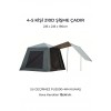 Tenteli Oxford Kumaş Şişme Çadır 4-5 Kişilik 233x233x190cm