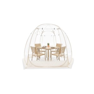 3-4 Kişilik Panoramik Şeffaf Kamp Çadırı 350*350*205CM