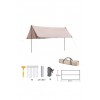Glamping 500*300CM  Tarp Güneş ve Rüzgar Koruma Tentesi
