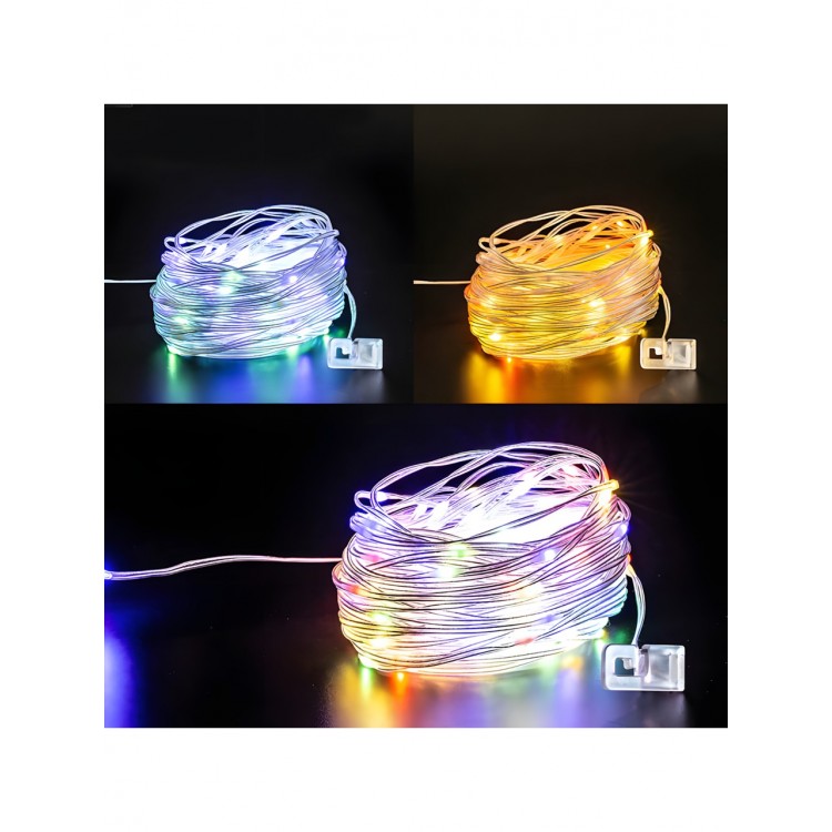 Güneş Enerjili Kamp Lambası | RGB Işıklı, 4500mAh Powerbank, 10m Işık Dizisi, Type-C Güneş Enerjili Kamp Lambası | RGB Işıklı, 4500mAh Powerbank, 10m Işık Dizisi, Type-C