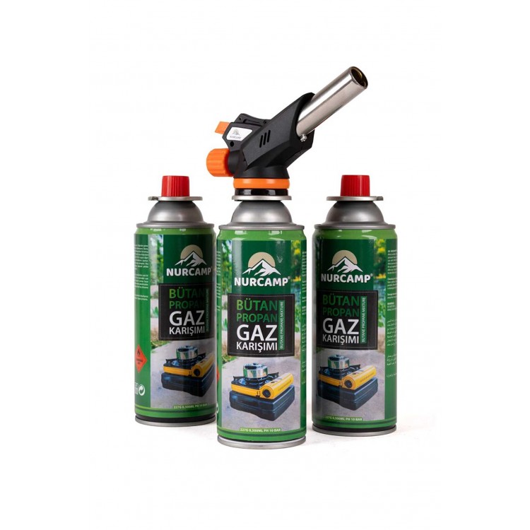 Pürmüz Siboplu Gaz Kartuşu 227 gr 3 Adet