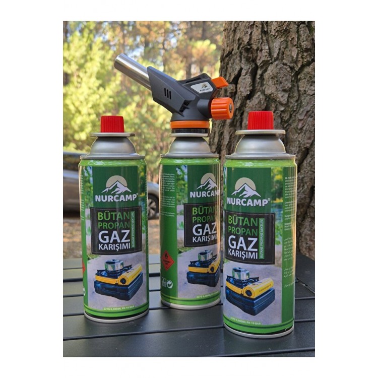 Pürmüz Siboplu Gaz Kartuşu 227 gr 3 Adet