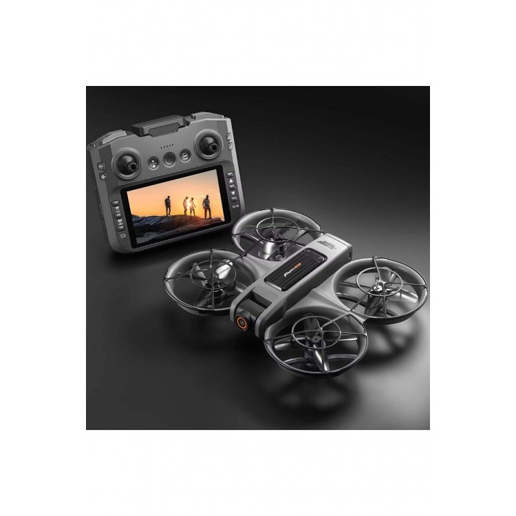 T21 PRO Drone Çift HD Kamera FPV Canlı Yayın Fırçasız Motor Engel Algılamalı Katlanabilir Drone
