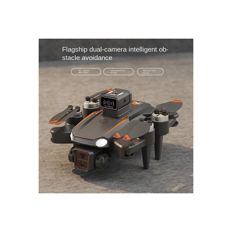 JS26H Drone, Katlanabilir, Akıllı 4K Uzaktan Kumandalı, 360 derece engel algılama uyumlu Hızlı Drone