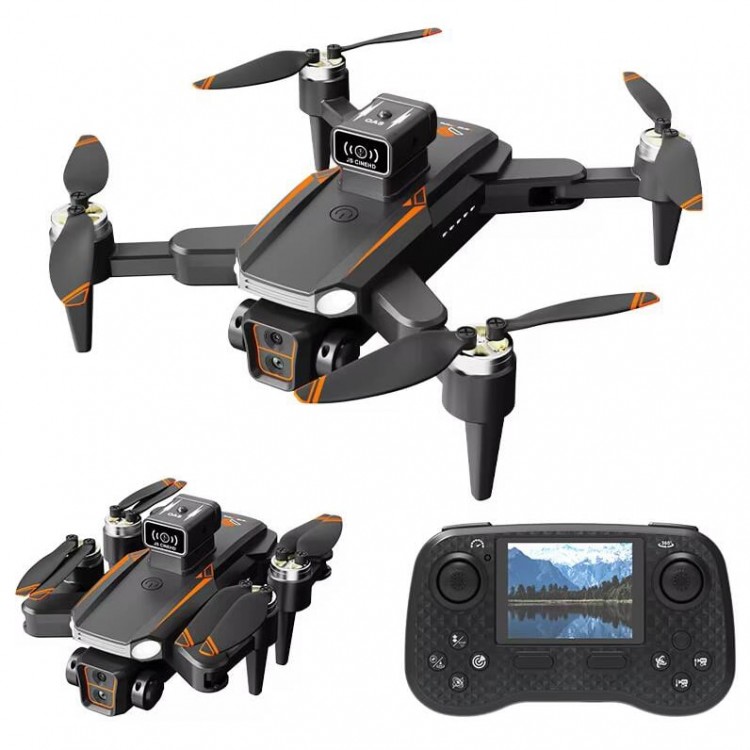 JS26H Drone, Katlanabilir, Akıllı 4K Uzaktan Kumandalı, 360 derece engel algılama uyumlu Hızlı Drone